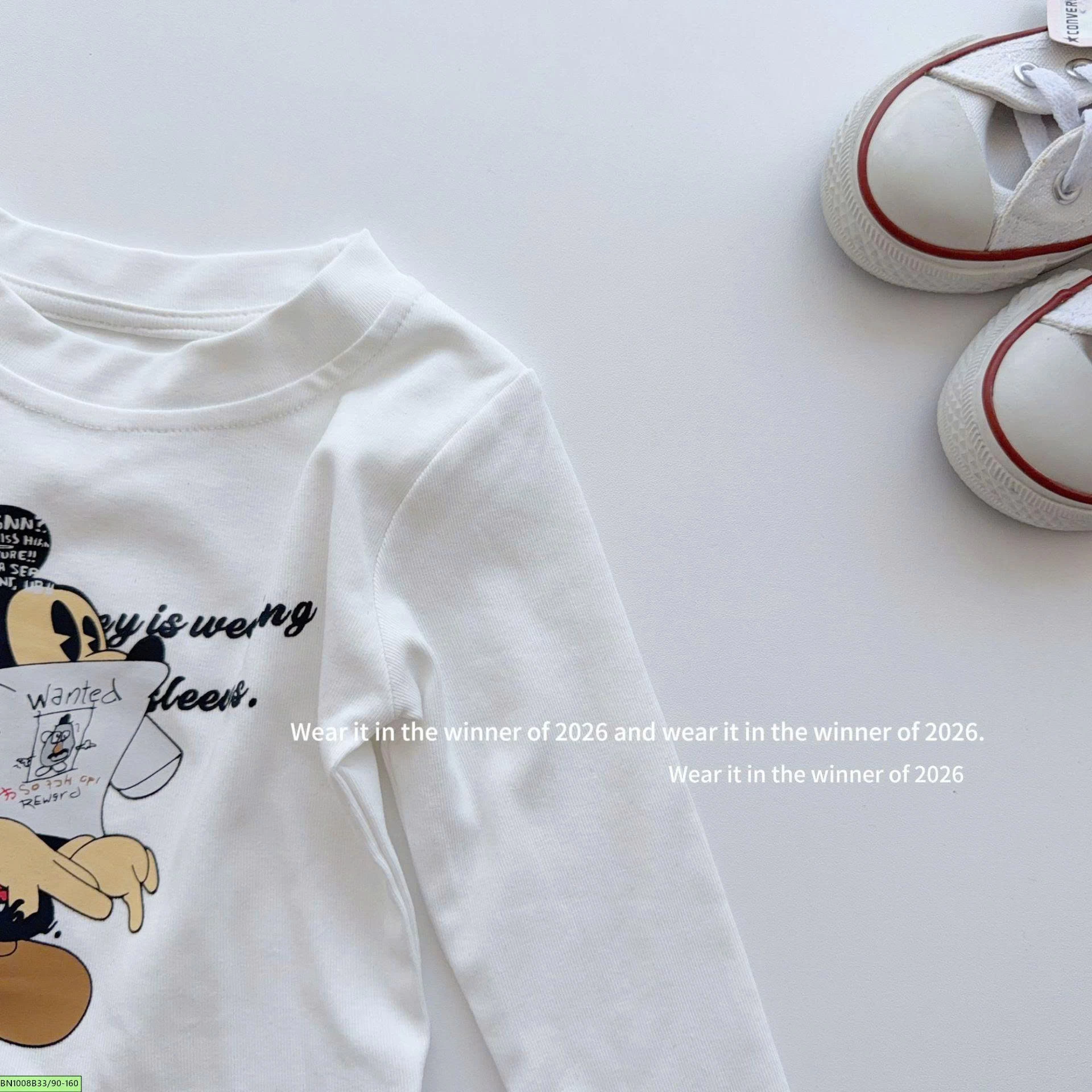 ÁO THUN MICKEY DÀI TAY T&Qkids