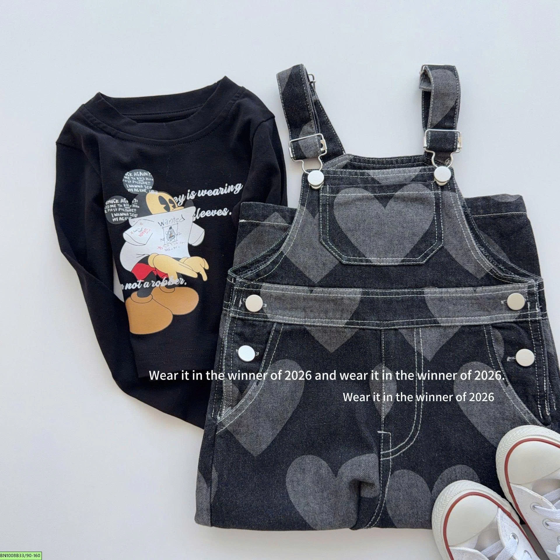 ÁO THUN MICKEY DÀI TAY T&Qkids