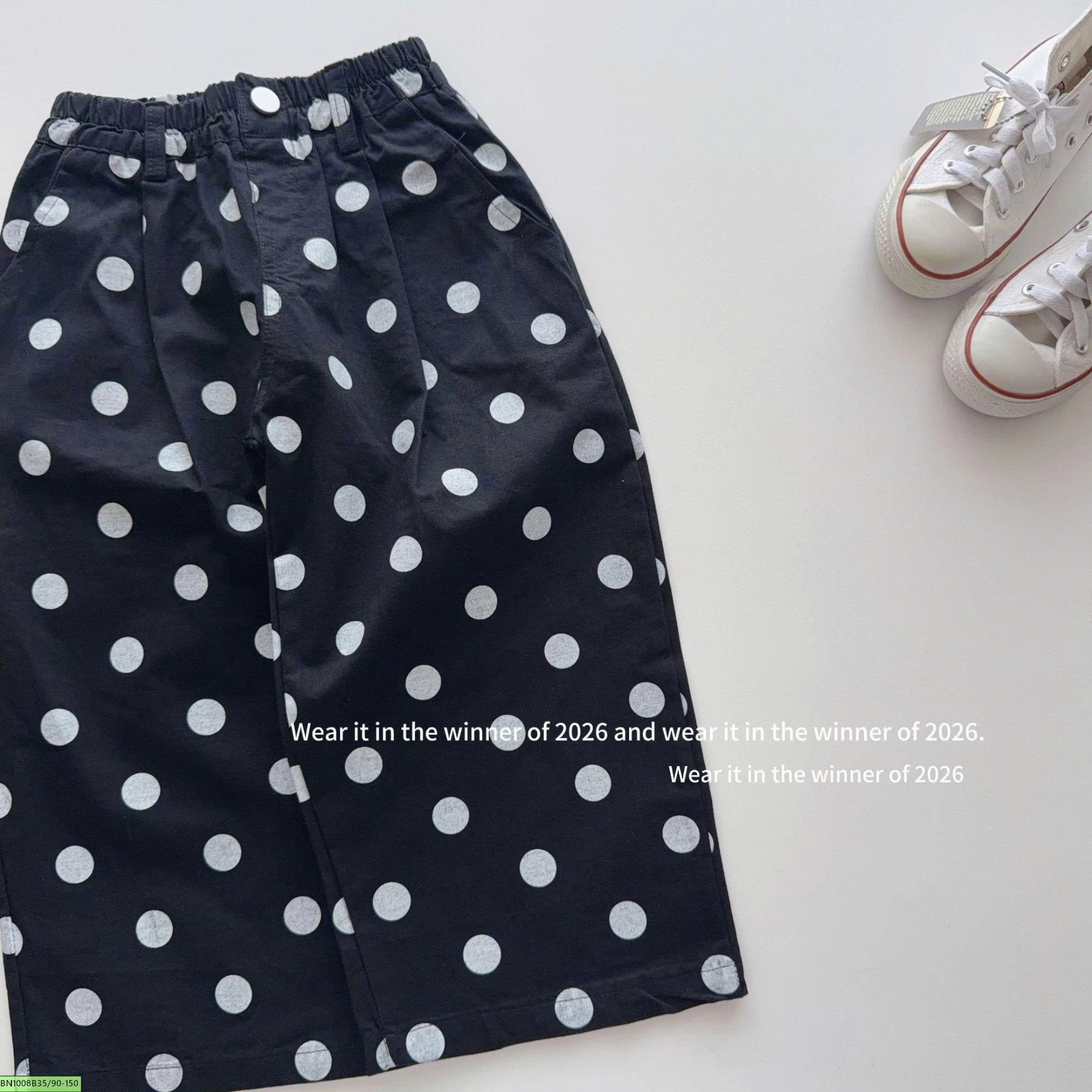QUẦN CHẤM BI THỜI TRANG T&Qkids