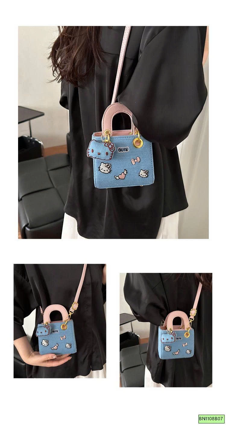 TÚI ĐEO CHÉO KITTY THỜI TRANG MINI