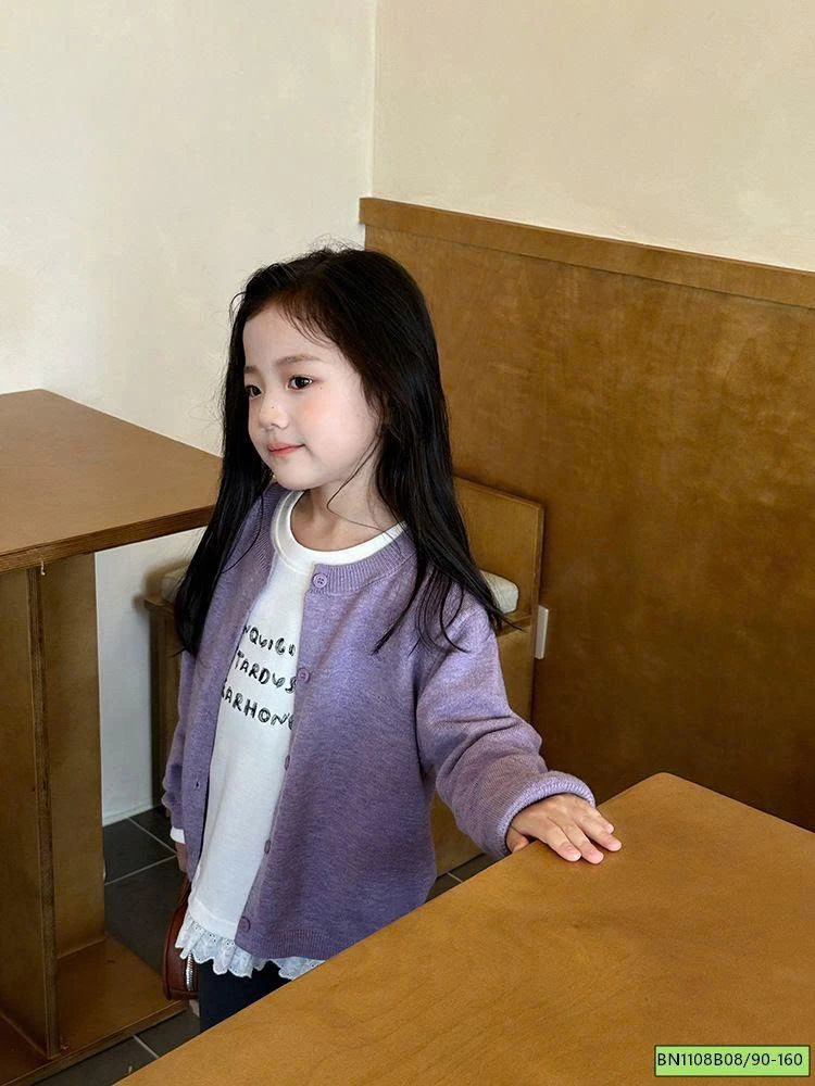 ÁO CARDIGAN LEN AMBB 25F079