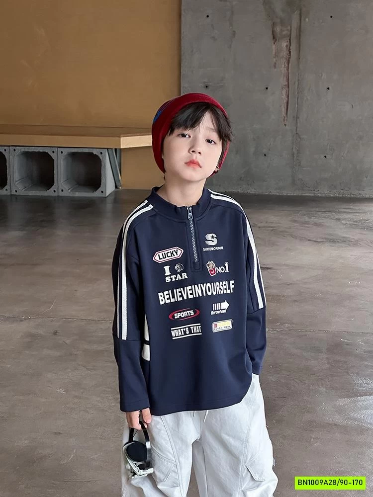 ÁO THỂ THAO KHÓA CỔ 25F153 AMBB