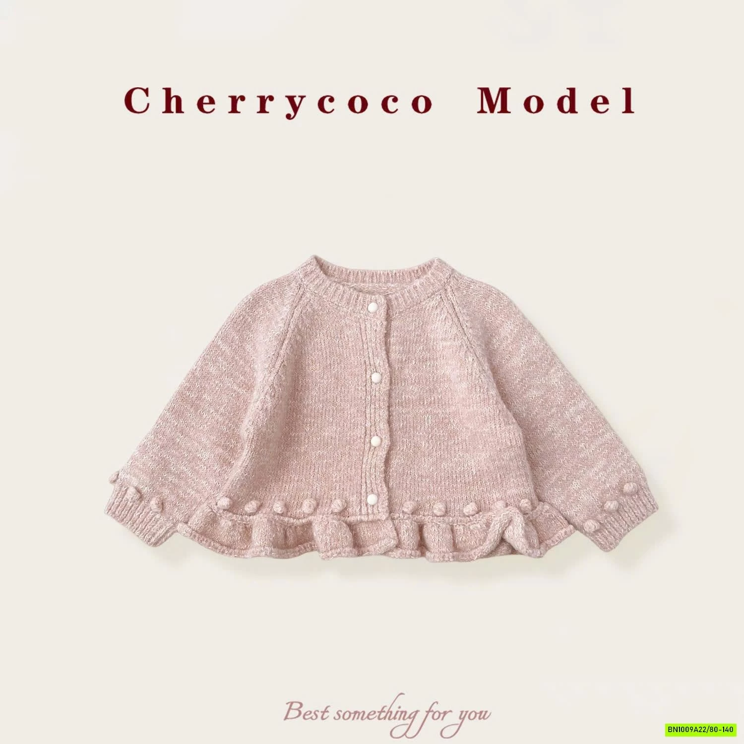 ÁO KHOÁC LEN CHERRYCOCO BG