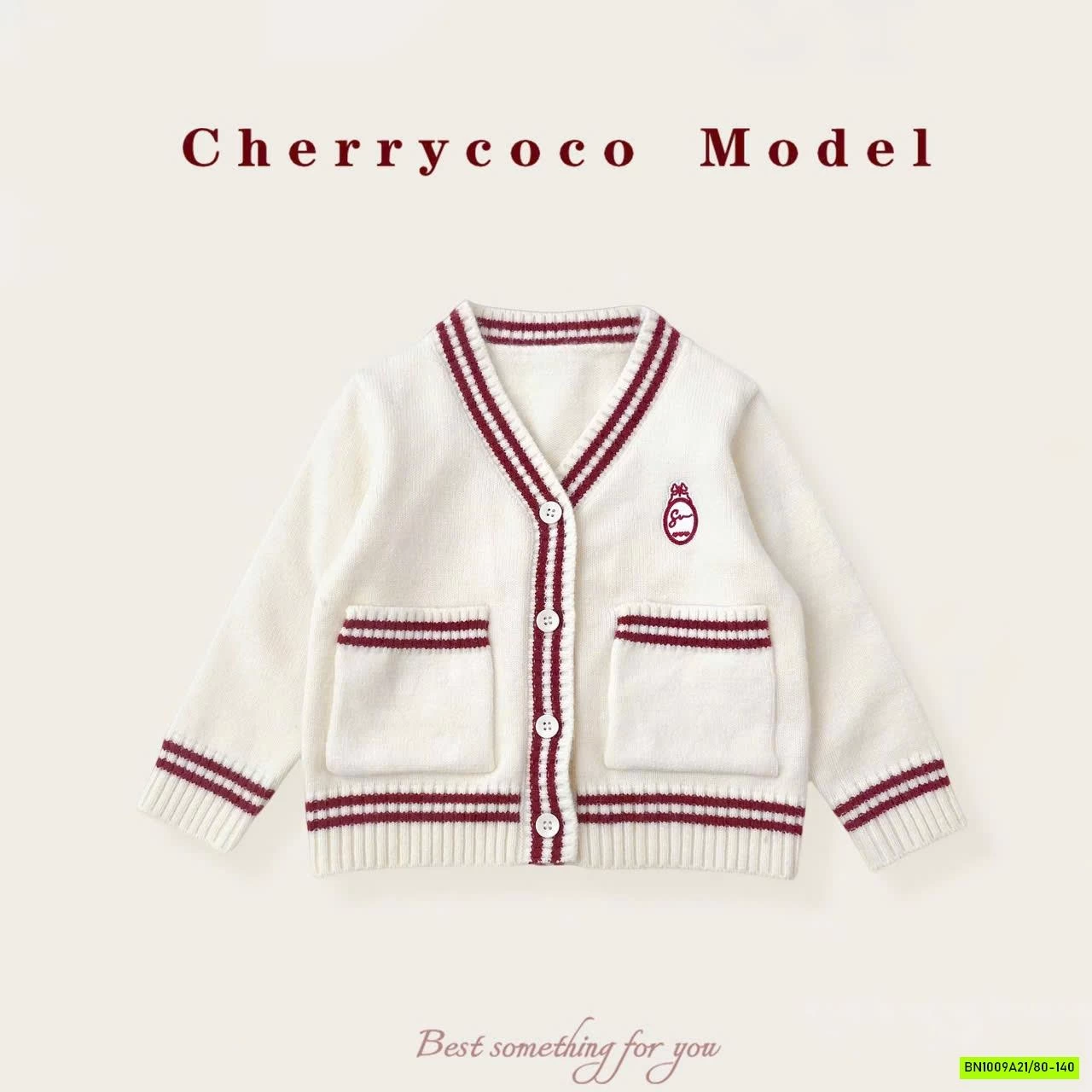 SÉT NỮ SINH TRẮNG ĐỎ CHERRYOCO