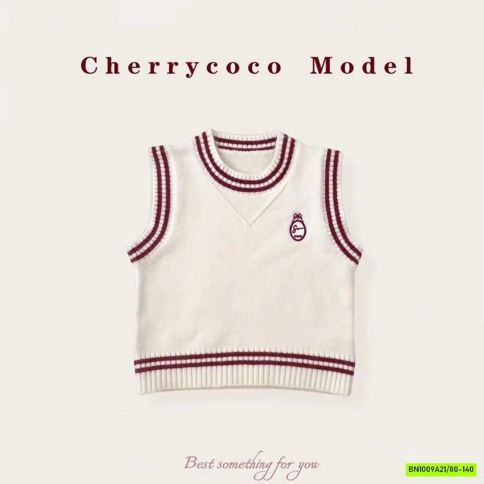 SÉT NỮ SINH TRẮNG ĐỎ CHERRYOCO