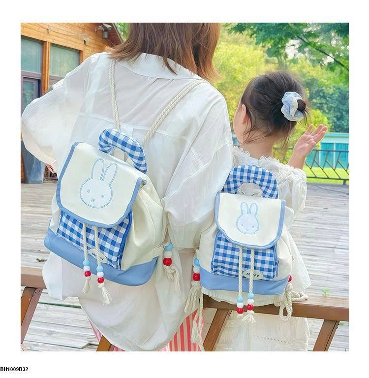 BALO THỎ XANH DỄ THƯƠNG CHO BÉ