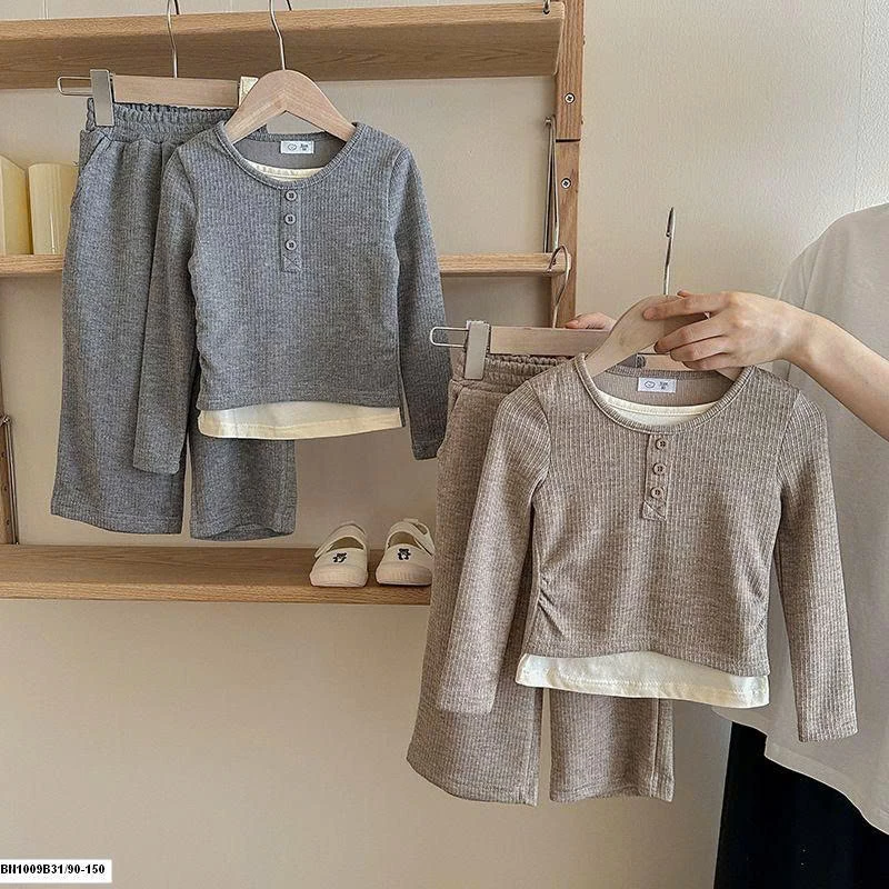 BỘ DÀI TAY COTTON 2 LỚP