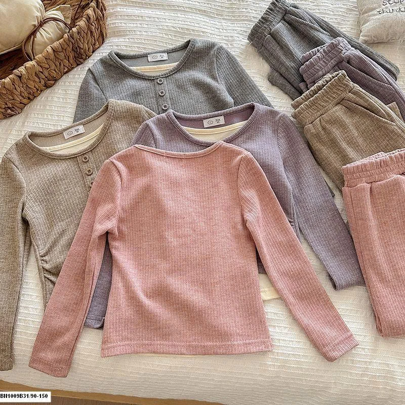 BỘ DÀI TAY COTTON 2 LỚP