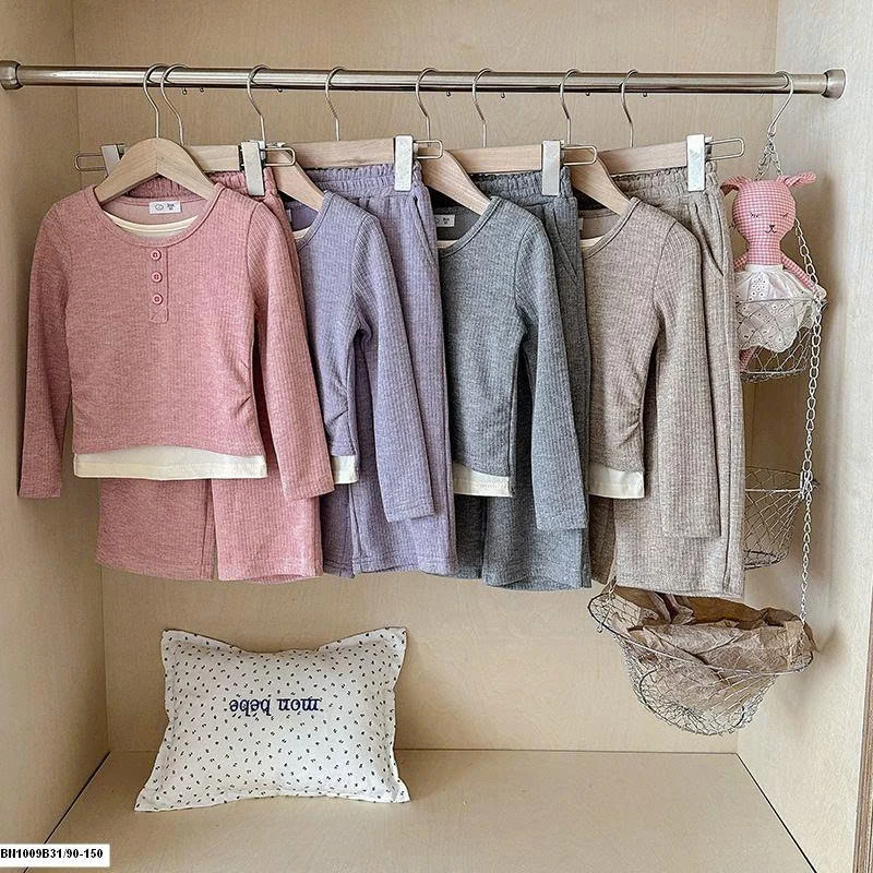 BỘ DÀI TAY COTTON 2 LỚP