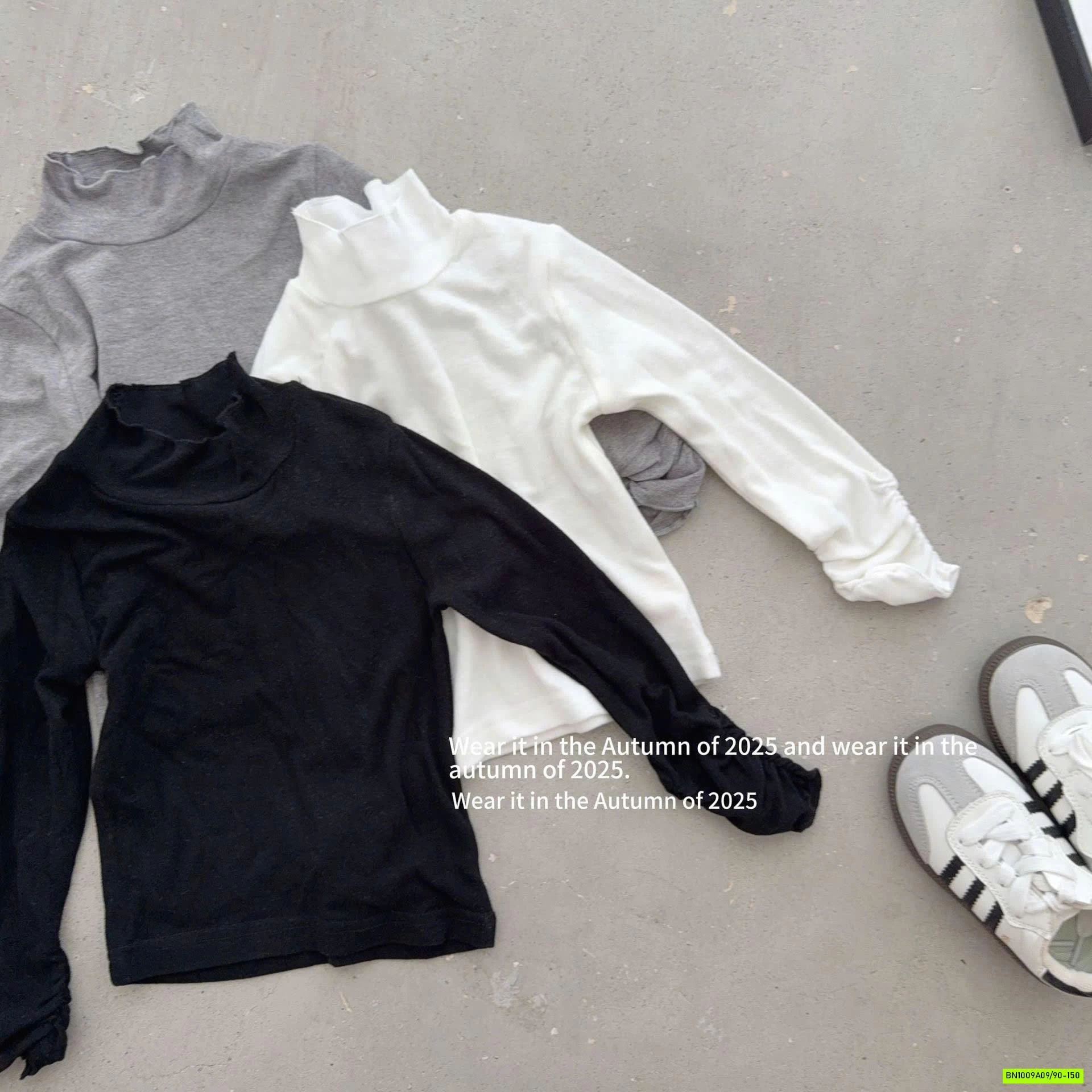 ÁO GIỮ NHIỆT TRƠN CỔ LỌ T&Q KIDS