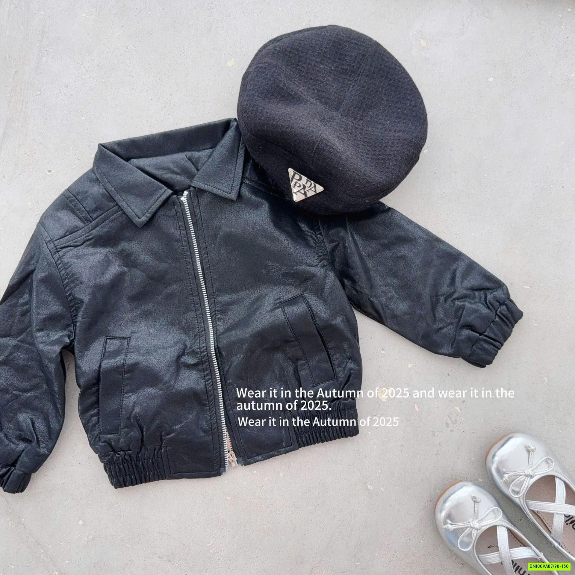 ÁO KHOÁC DA T&Q KIDS