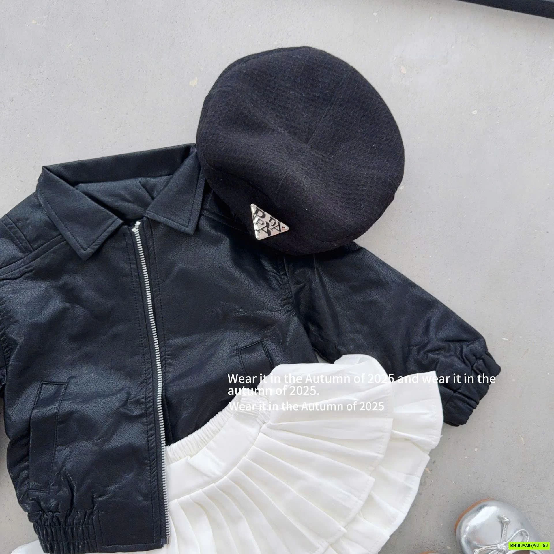 ÁO KHOÁC DA T&Q KIDS