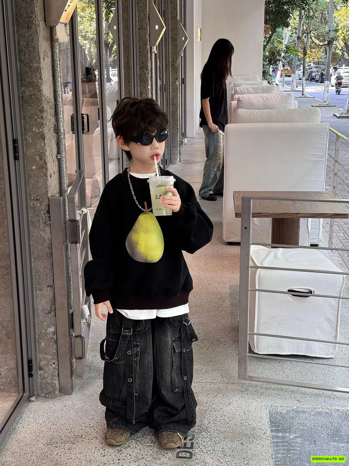 ÁO NỈ IN TRÁI CÂY