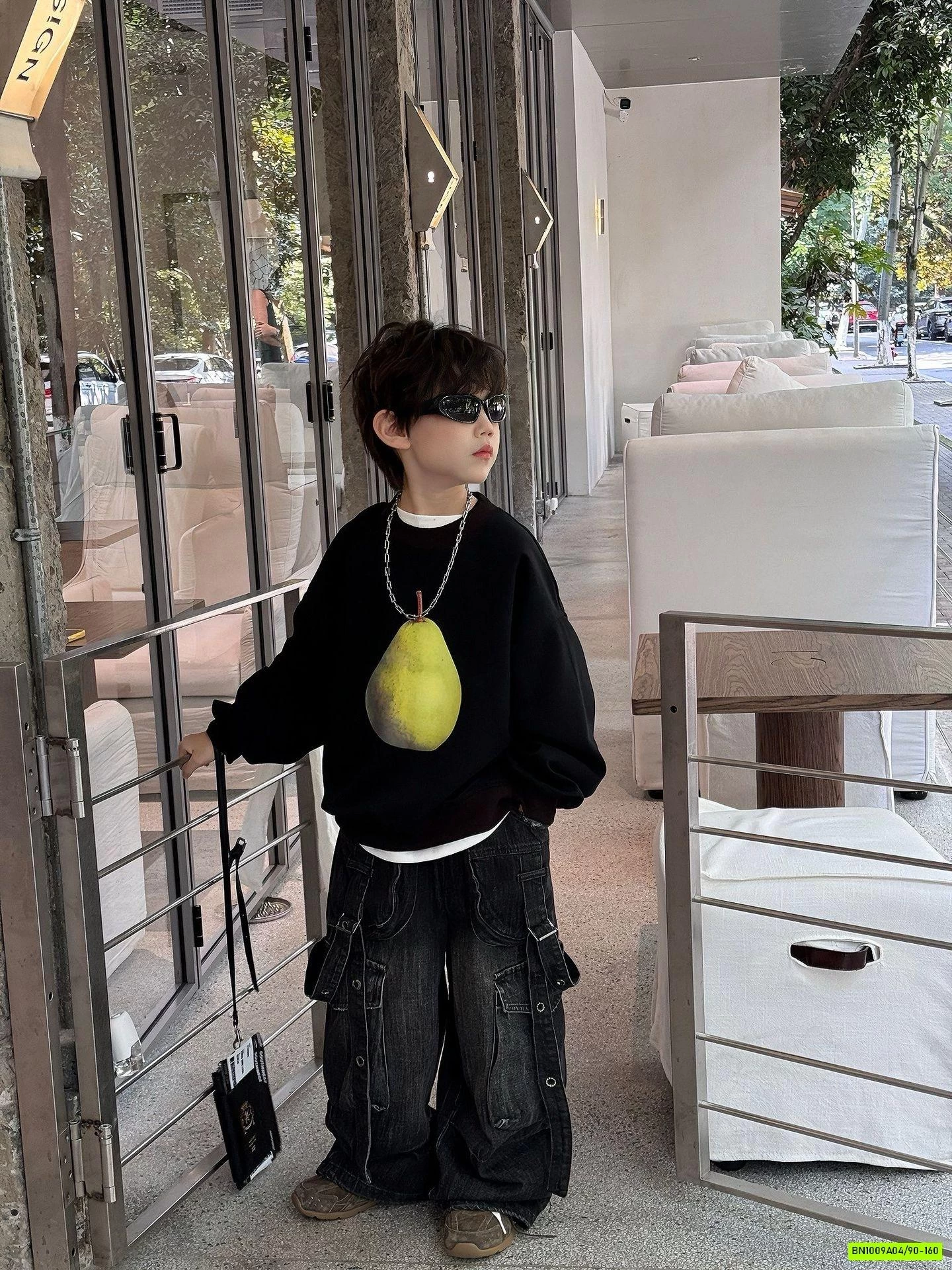 ÁO NỈ IN TRÁI CÂY