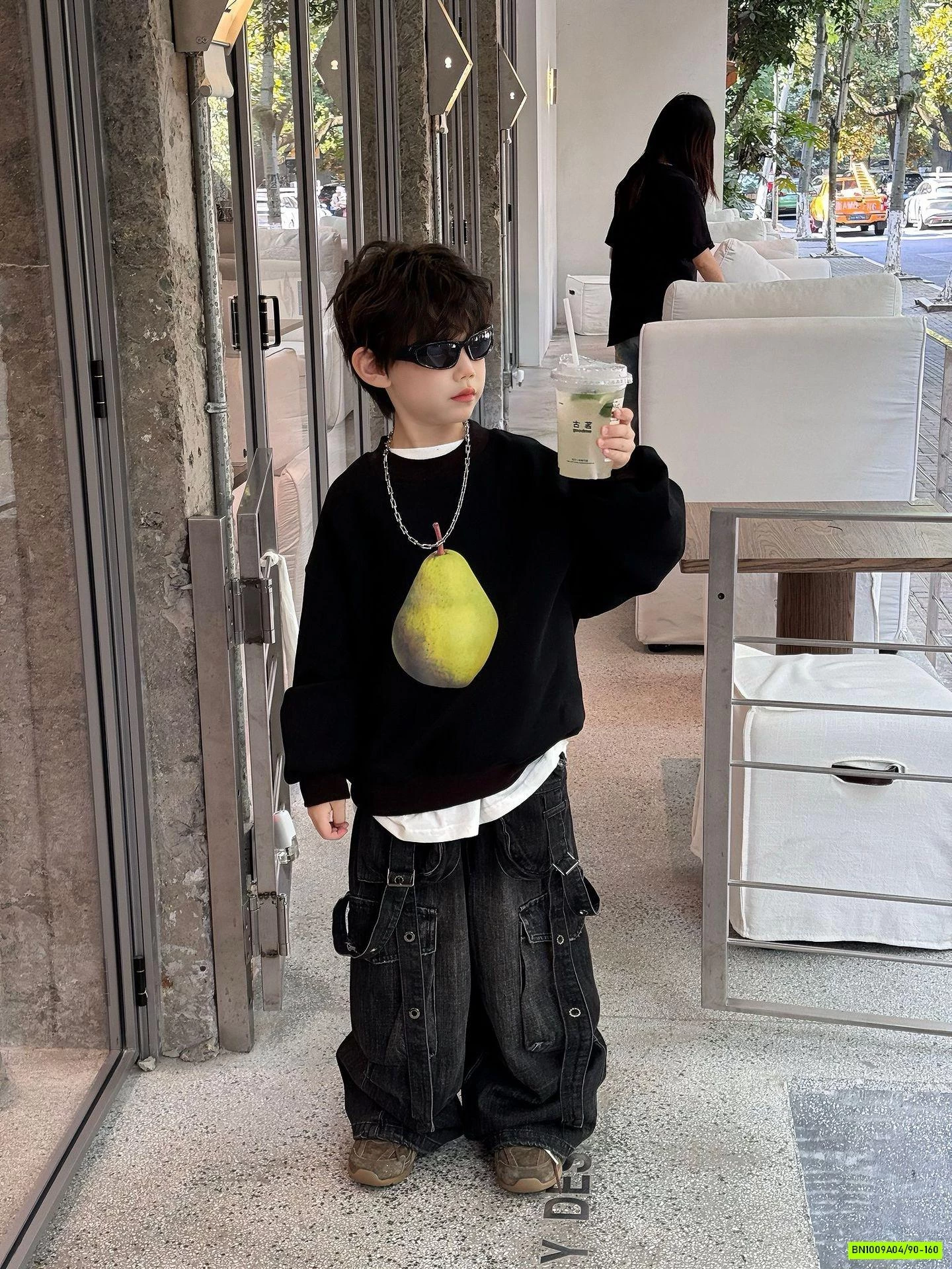 ÁO NỈ IN TRÁI CÂY