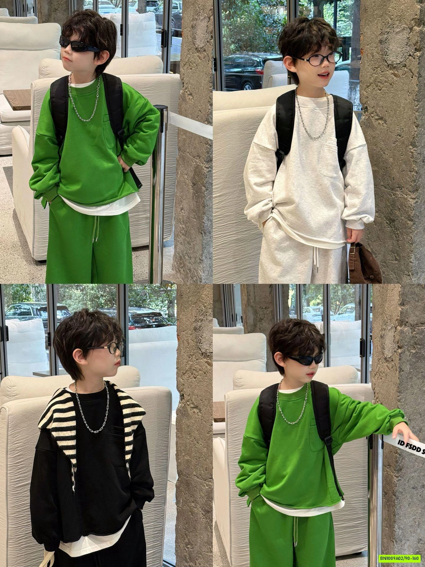 BỘ COTTON TRƠN MÀU