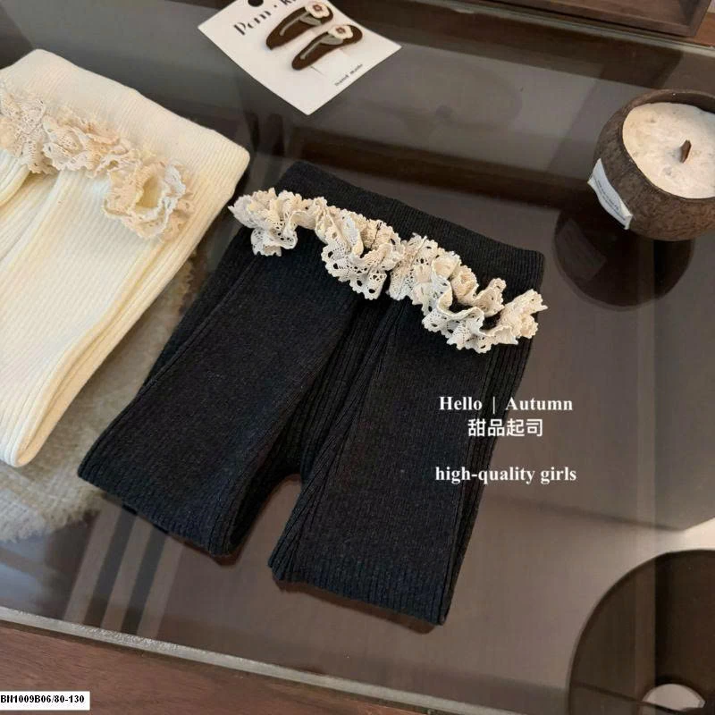 QUẦN LEGGING GẤU REN BG