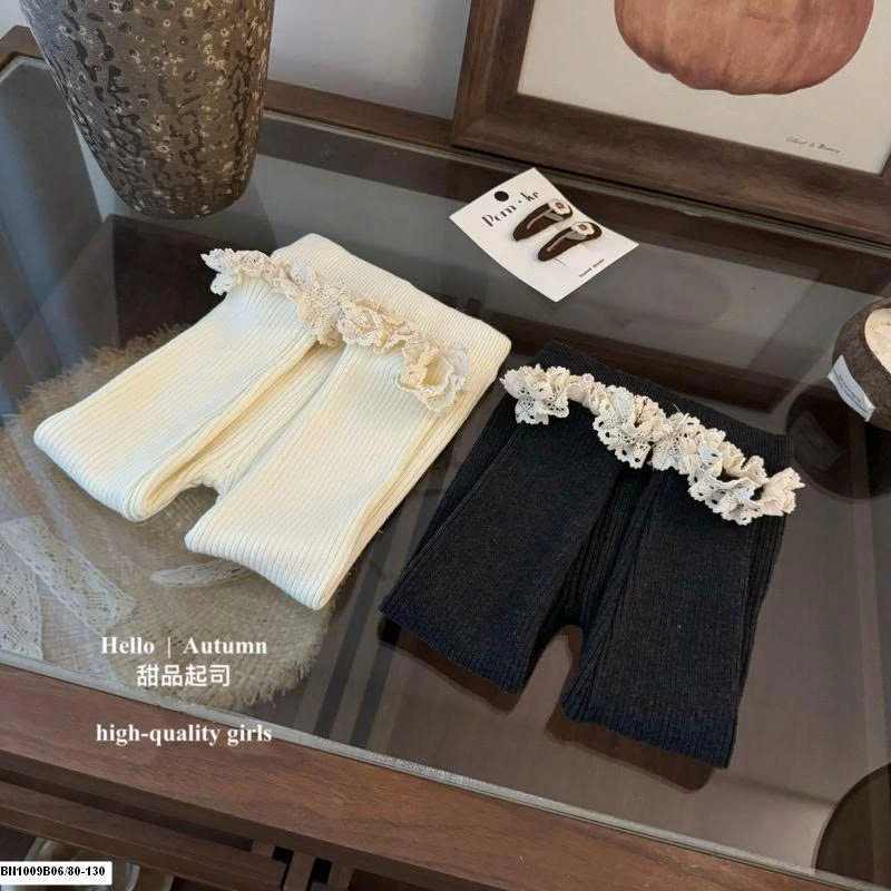 QUẦN LEGGING GẤU REN BG