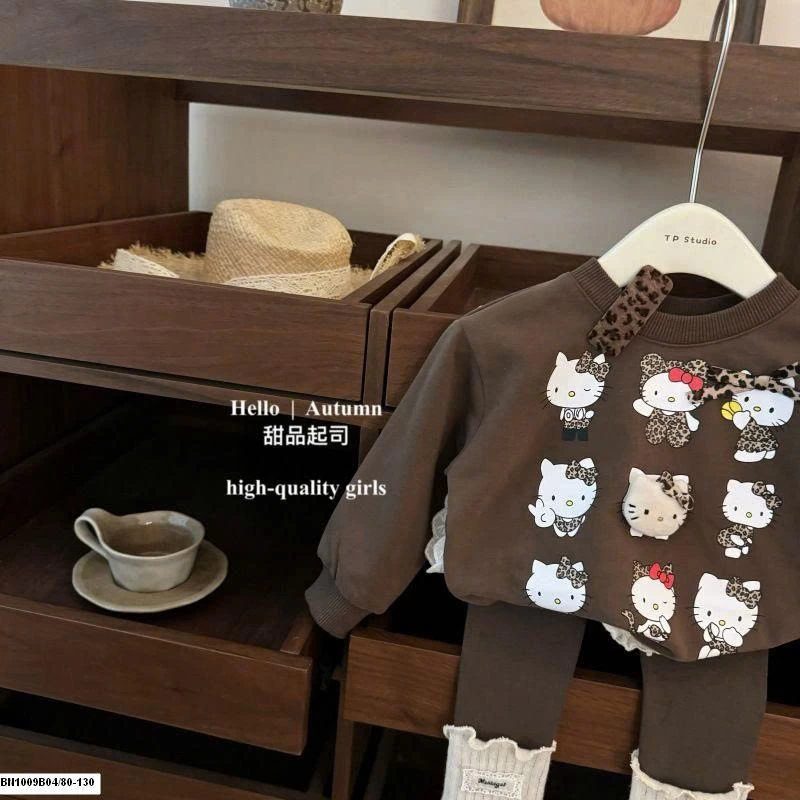 SET ÁO HELLO KITTY PHỐI QUẦN LEGGING