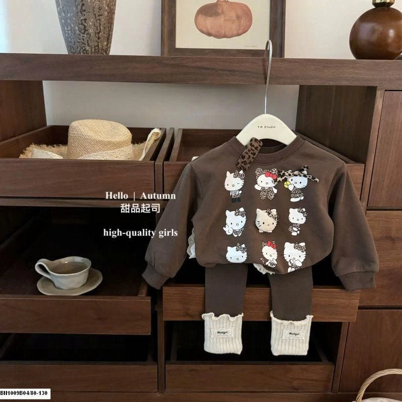 SET ÁO HELLO KITTY PHỐI QUẦN LEGGING