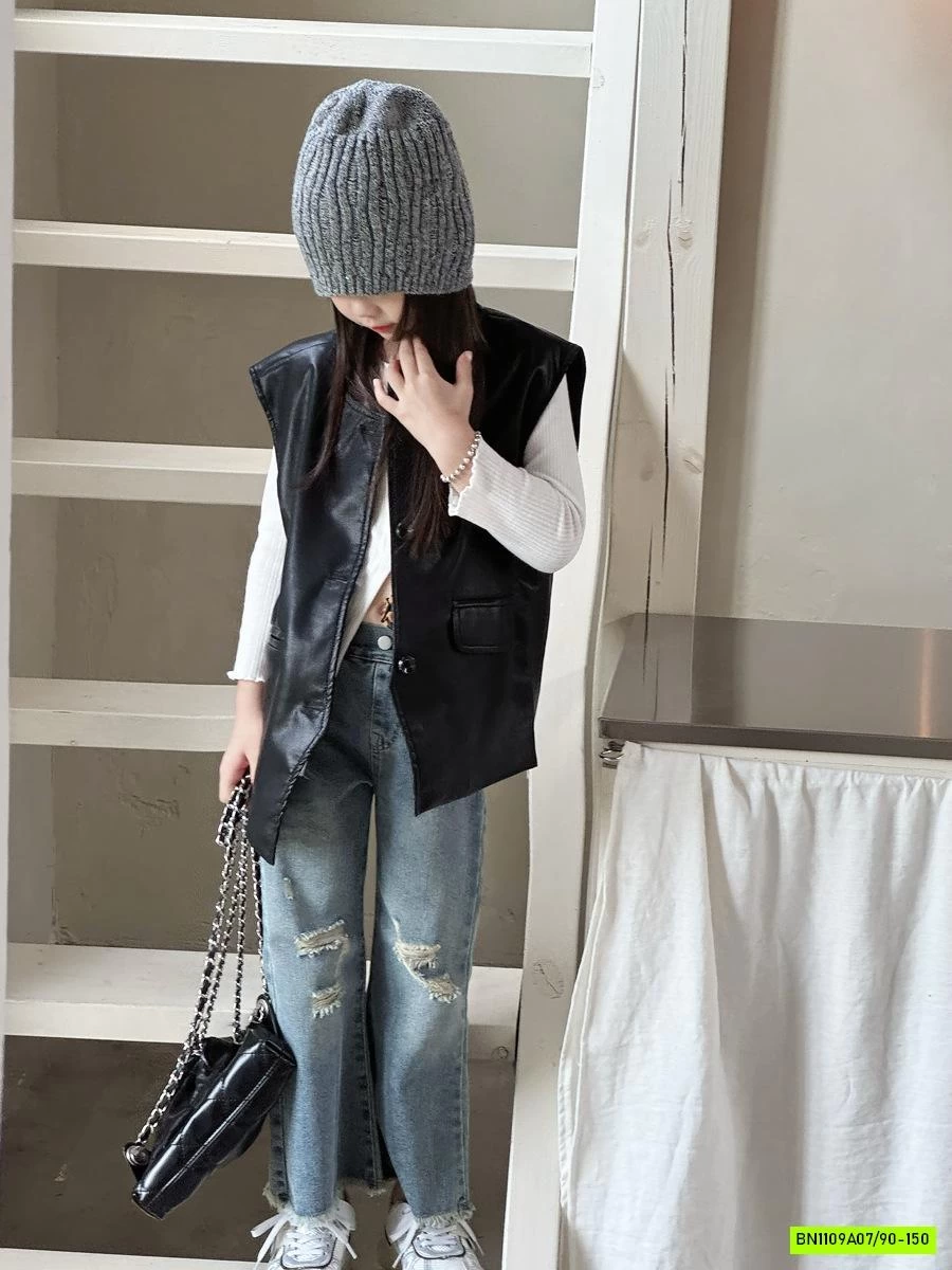 JEANS LOE RÁCH CÁ TÍNH