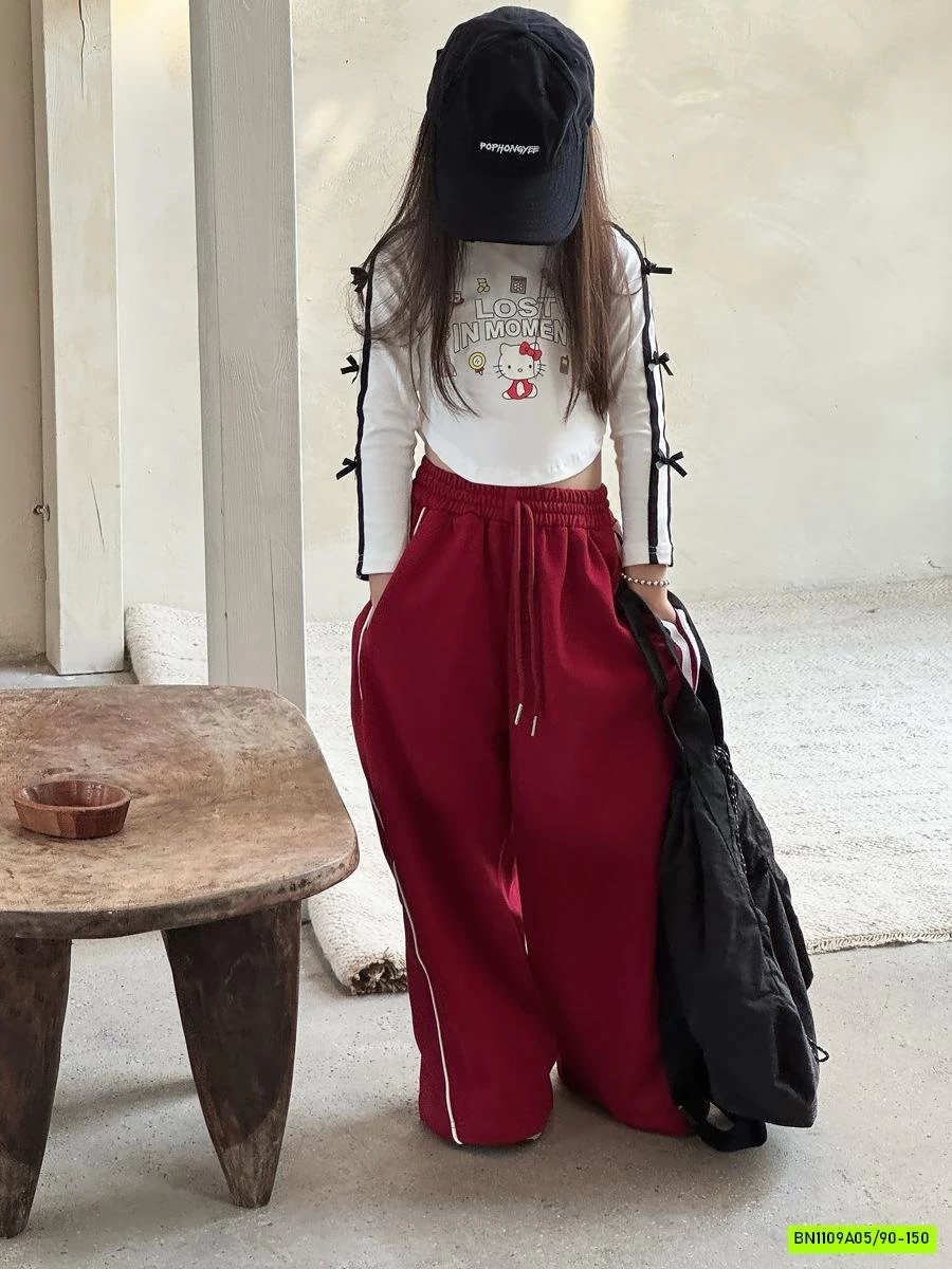 CROPTOP KITTY ĐUÔI TÔM