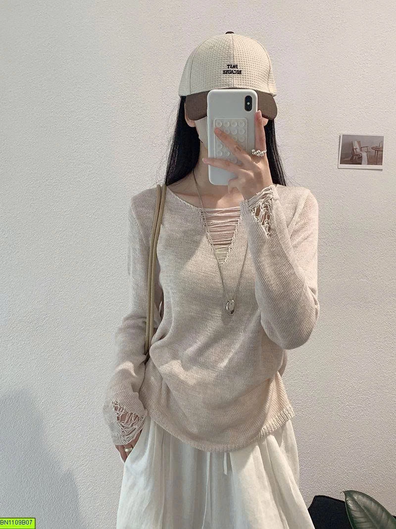 ÁO LEN LƯỚI NỮ