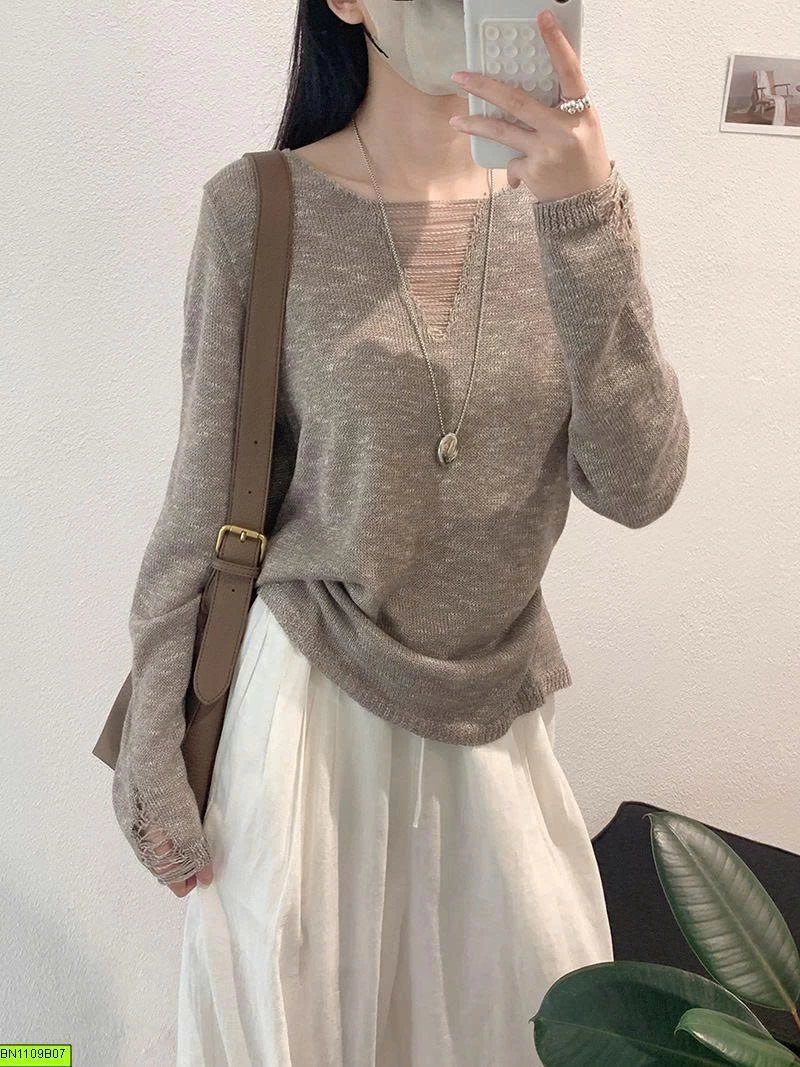 ÁO LEN LƯỚI NỮ