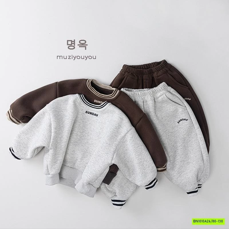 BỘ NỈ LÓT LÔNG CỪU