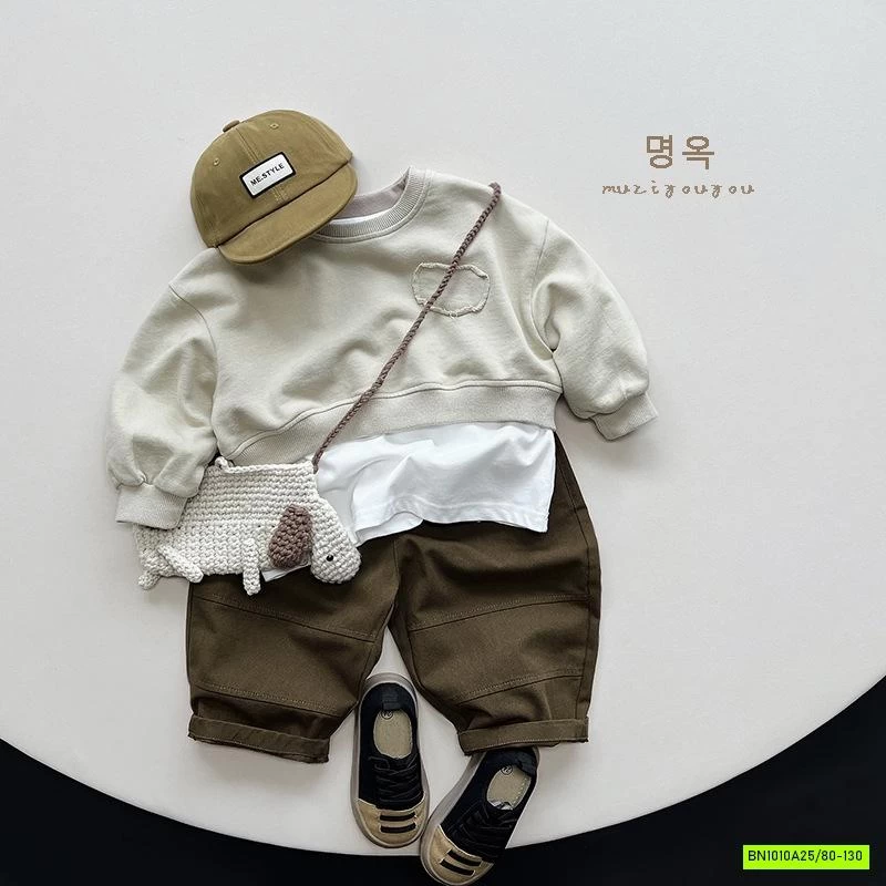 BAGGY THÔ MỀM GÂN NGANG GỐI