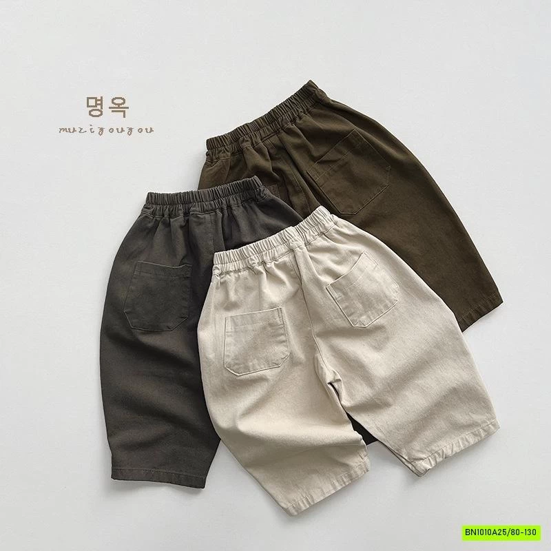 BAGGY THÔ MỀM GÂN NGANG GỐI