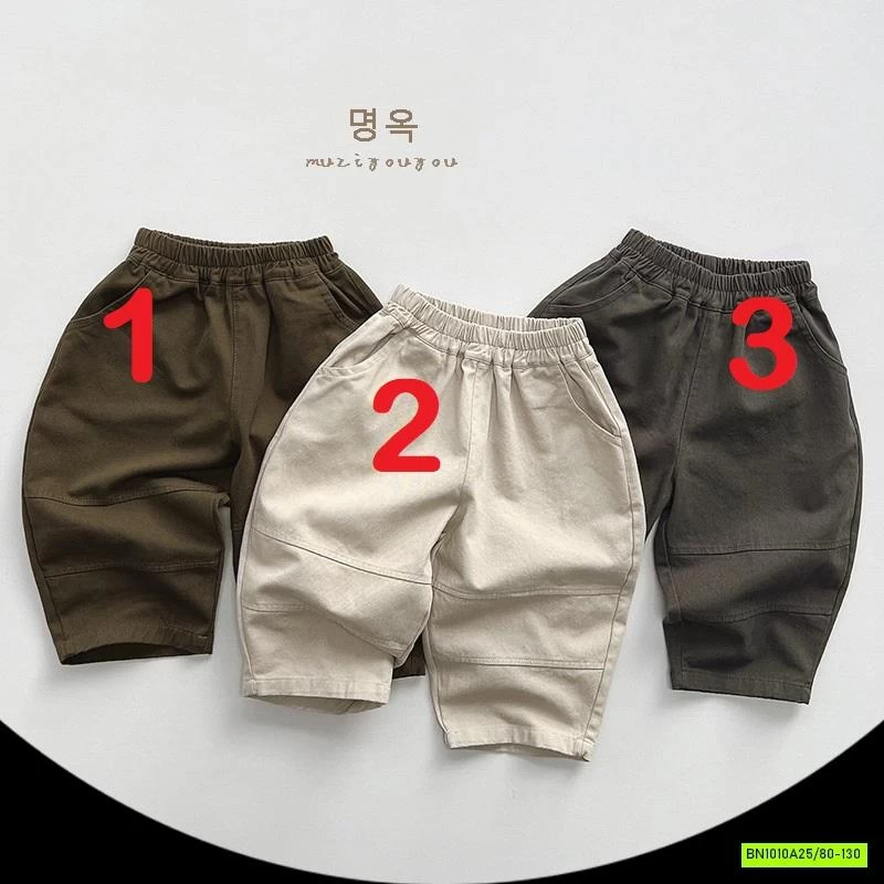 BAGGY THÔ MỀM GÂN NGANG GỐI