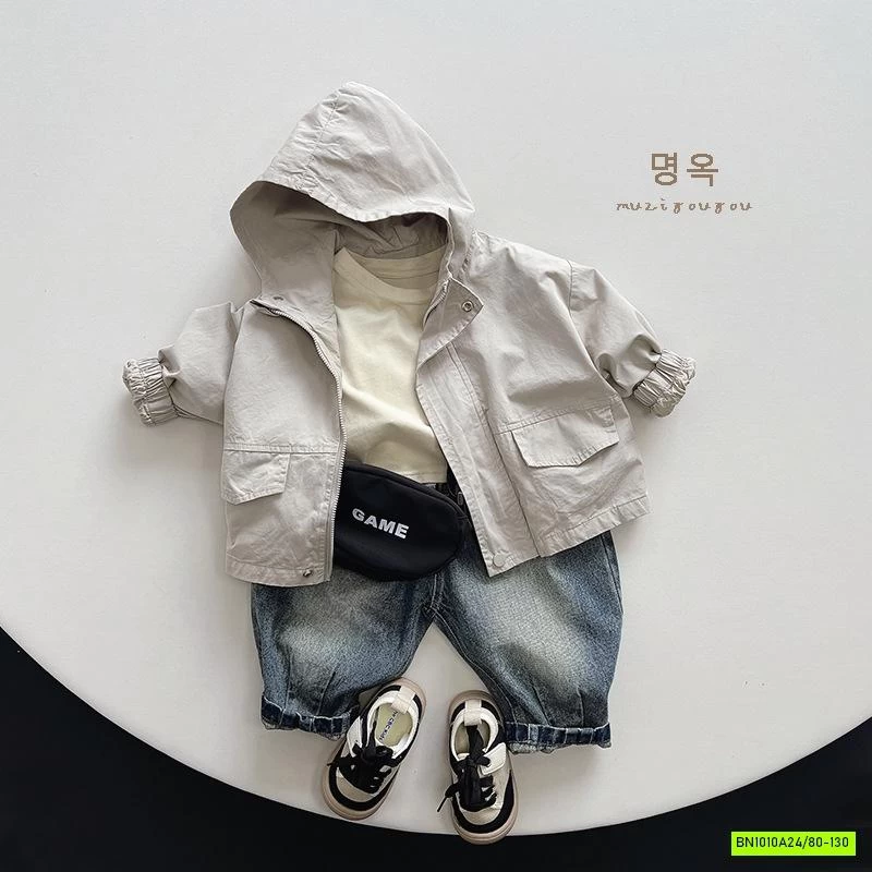 BAGGY JEANS BẠC GỐI