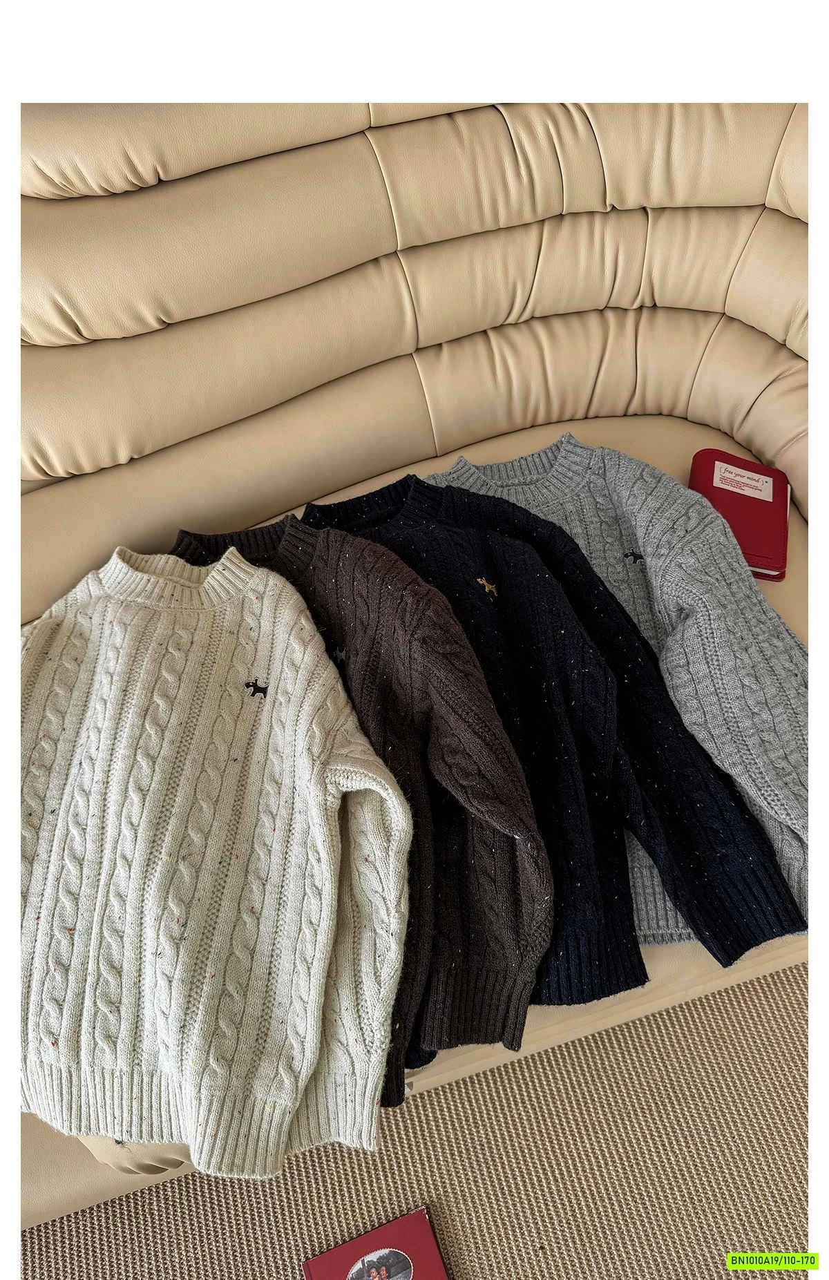 ÁO LEN VẶN THỪNG THÊU LOGO QCCC