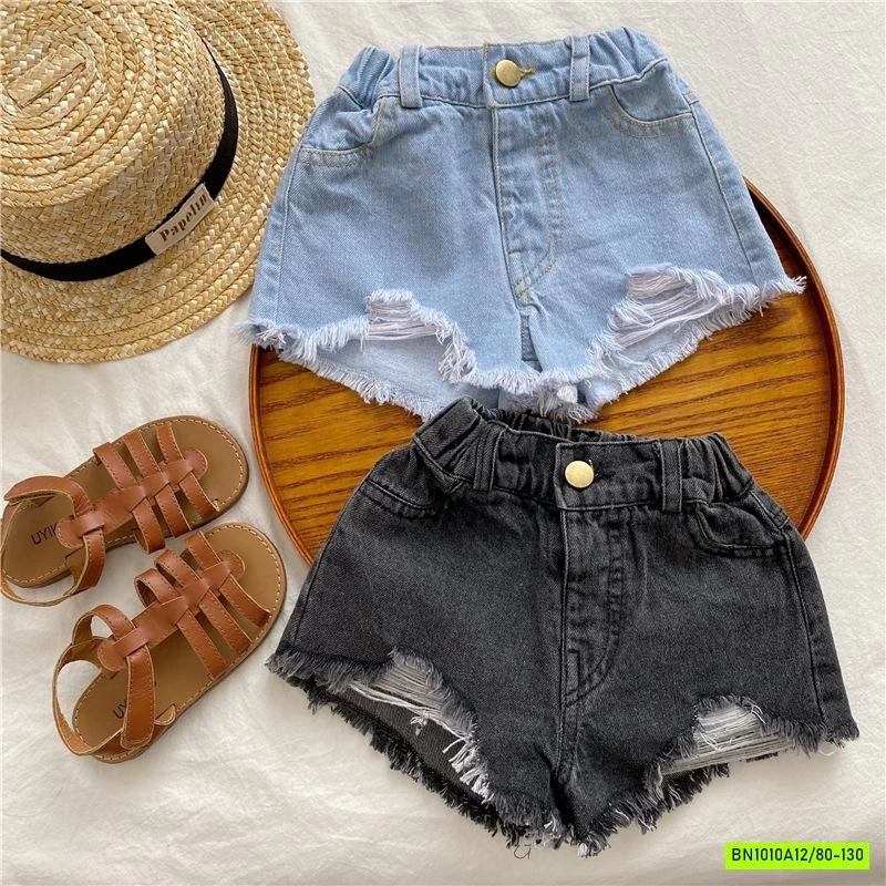 SHORT JEANS RÁCH GẤU