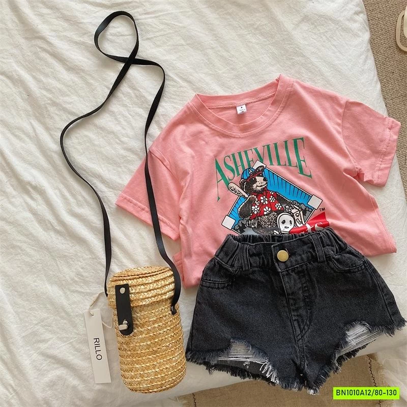 SHORT JEANS RÁCH GẤU