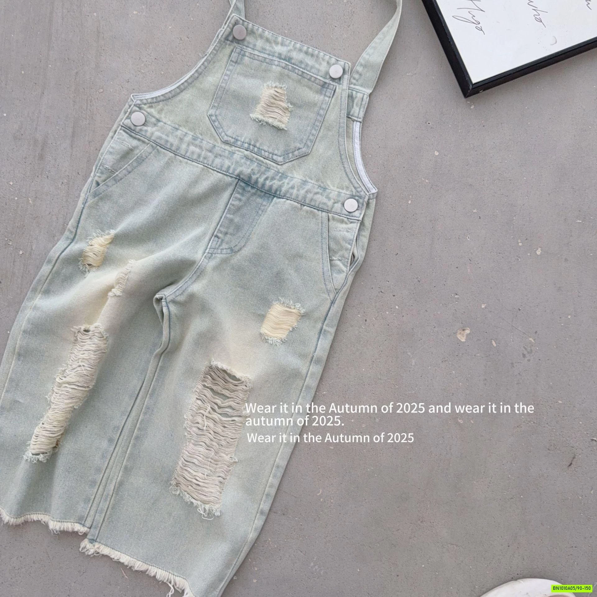 YẾM JEANS RÁCH CÁ TÍNH T&QKIDS