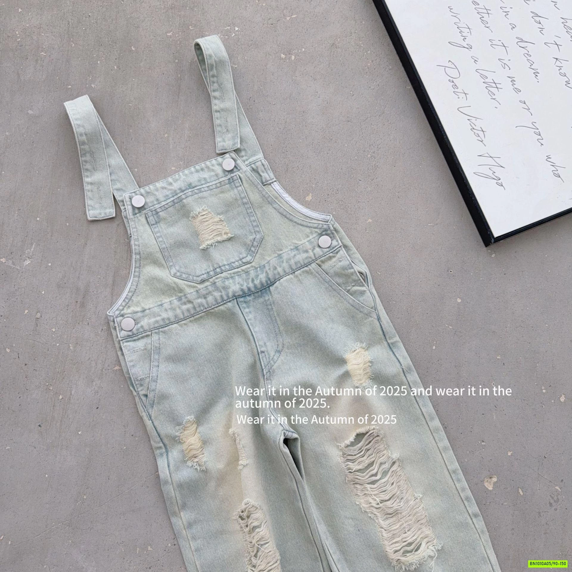 YẾM JEANS RÁCH CÁ TÍNH T&QKIDS