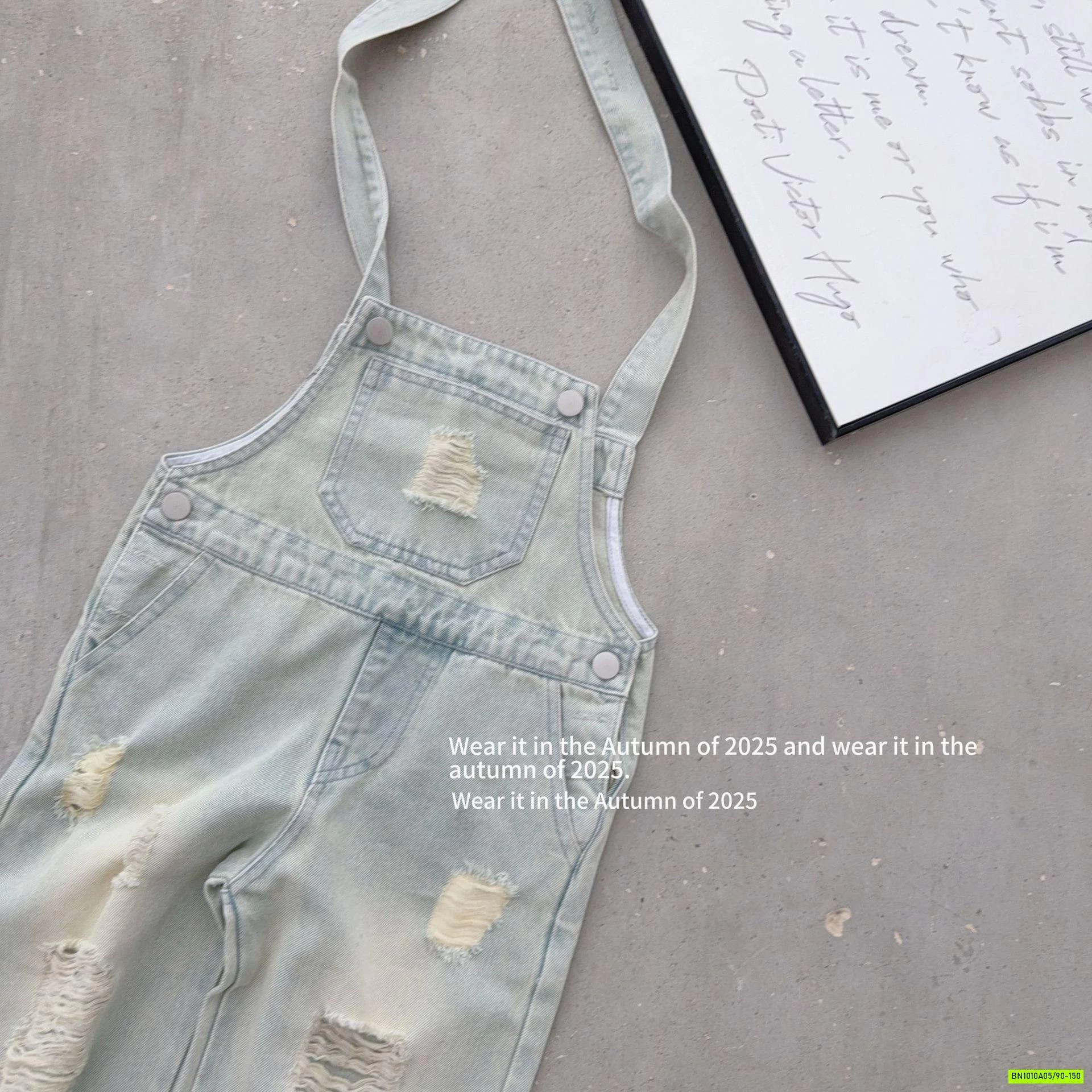 YẾM JEANS RÁCH CÁ TÍNH T&QKIDS