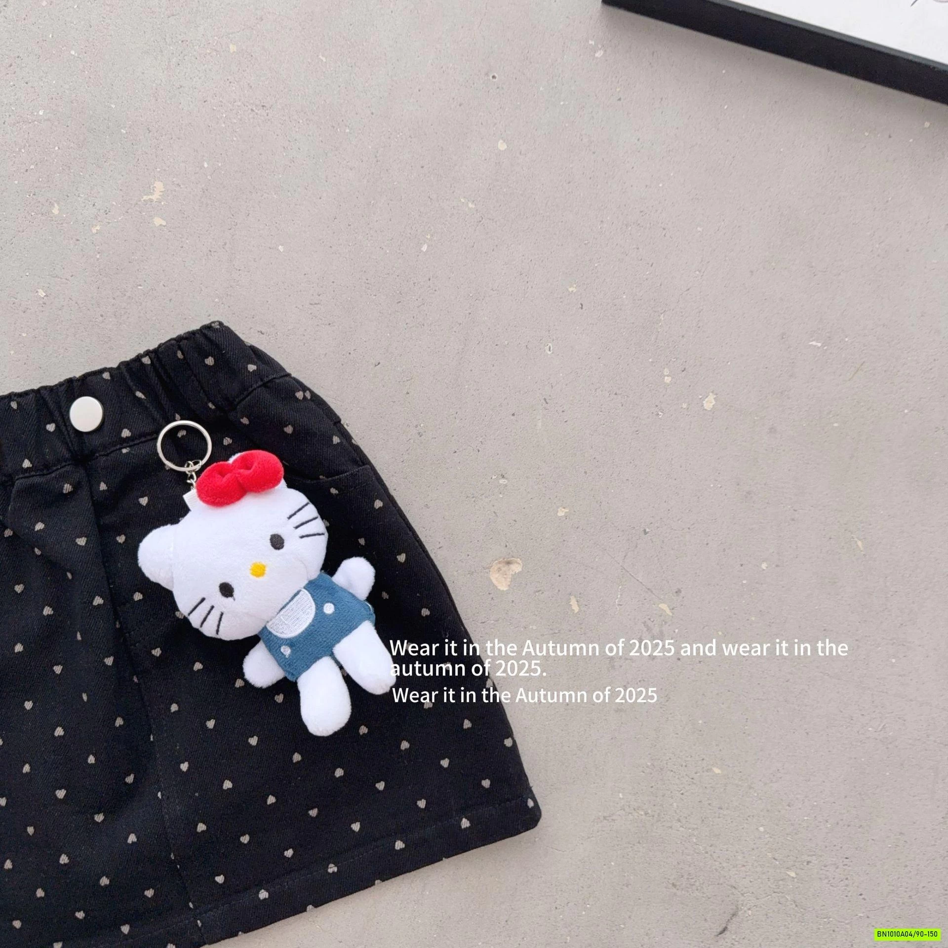 BỘ ĐÔI QUẦN CHÂN VÁY CHẤM BI T&QKIDS