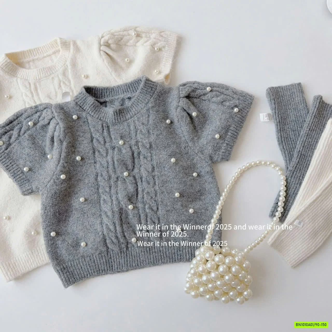 MONTOGHI TAY BỒNG ĐÍNH NGỌC T&QKIDS