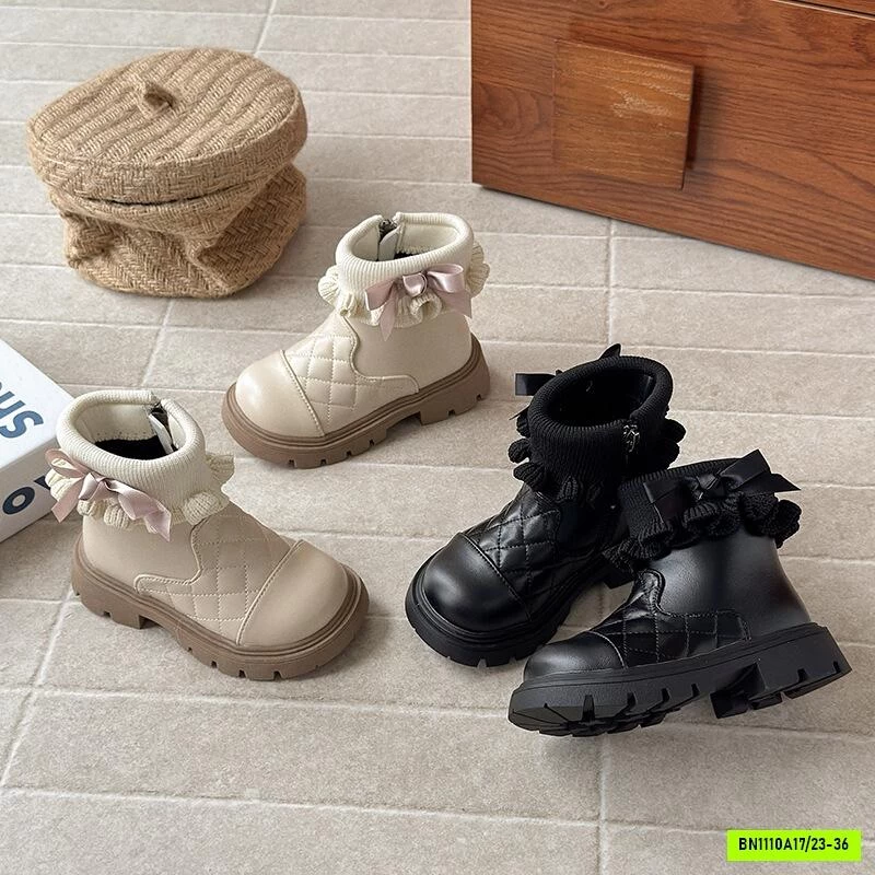 BOOT TRẦN TRÁM CỔ LEN LÓT LÔNG