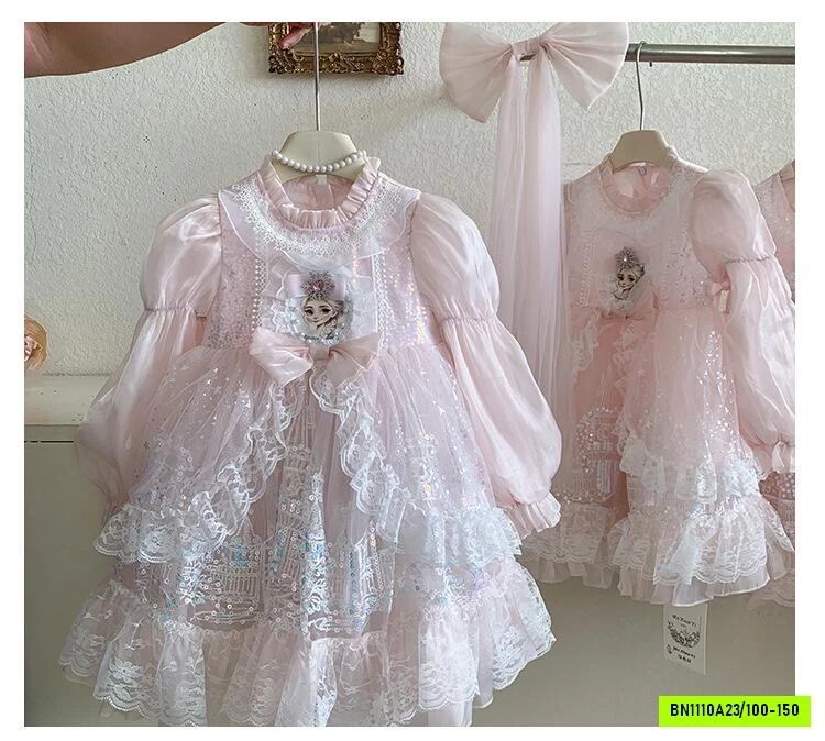 ĐẦM CÔNG CHÚA ELSA DÀI TAY