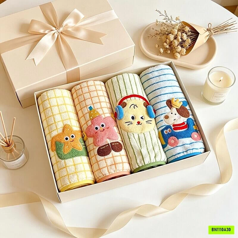 BỘ 3 MÓN KHĂN TẮM KUTE