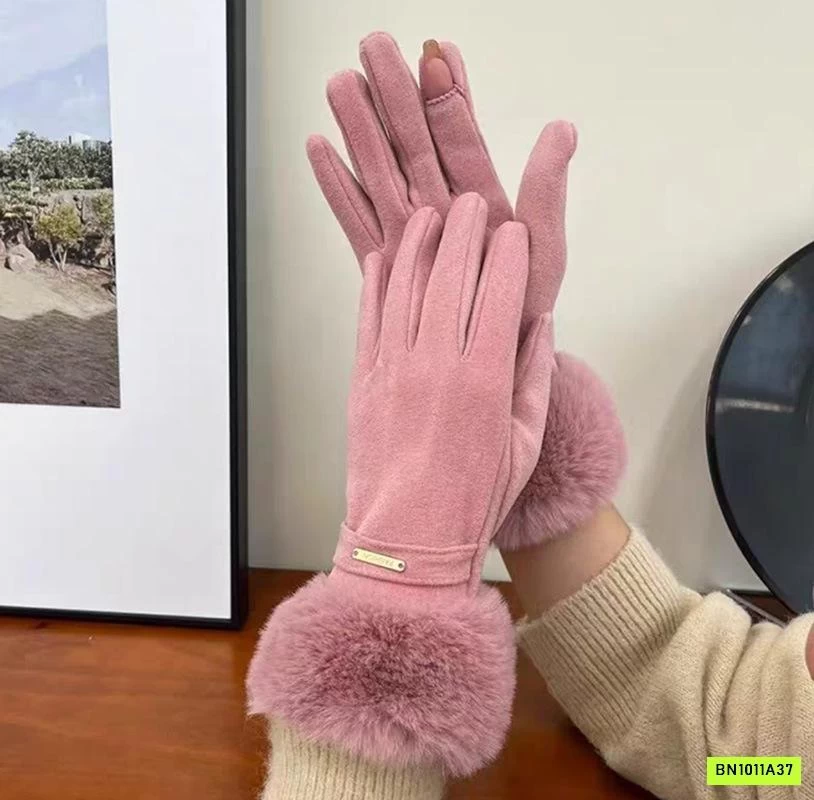 GĂNG TAY NỈ LÓT NHUNG NỮ