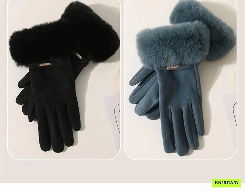 GĂNG TAY NỈ LÓT NHUNG NỮ