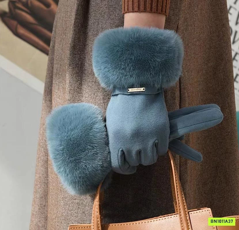 GĂNG TAY NỈ LÓT NHUNG NỮ