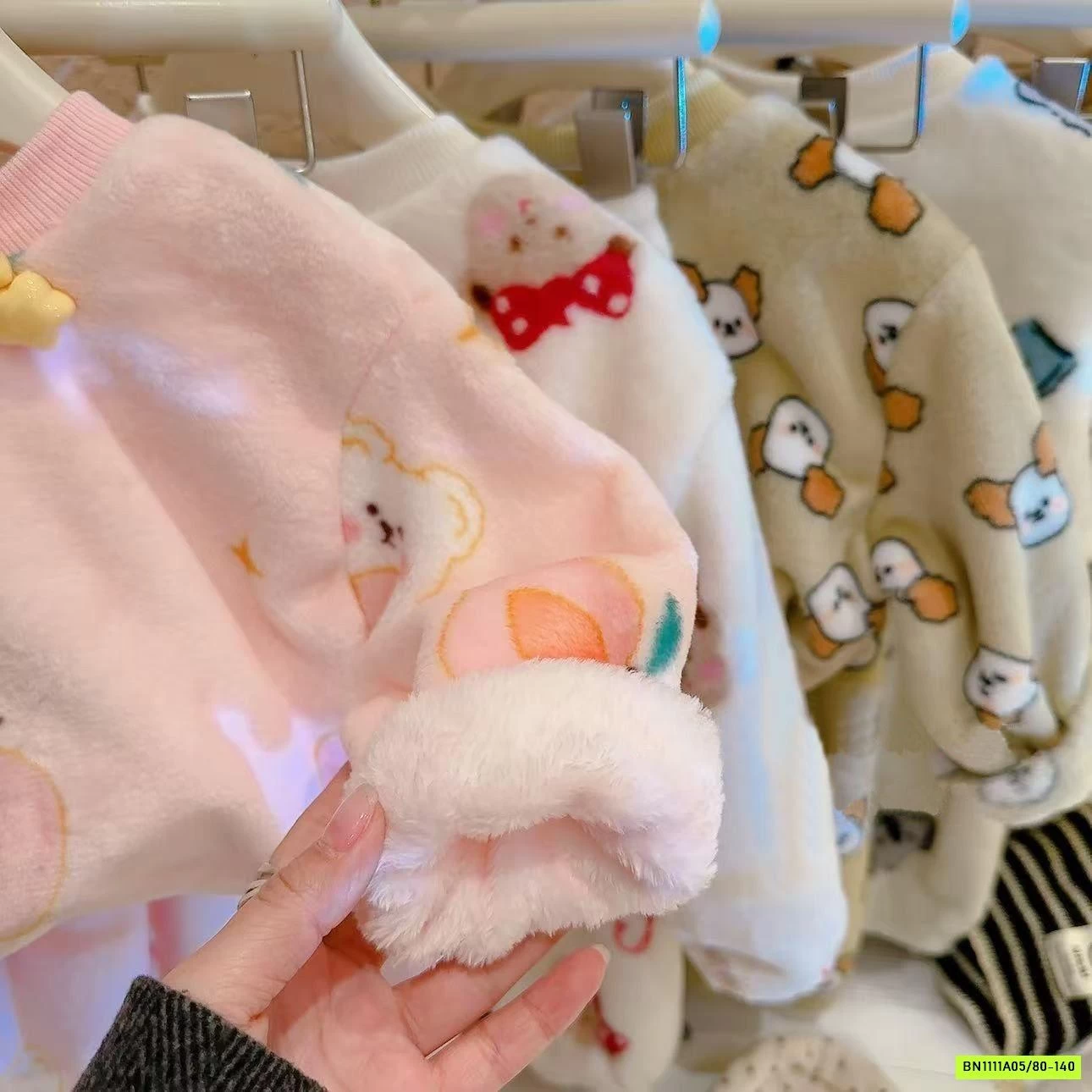 BỘ BĂNG LÔNG IN HÌNH CHO BÉ