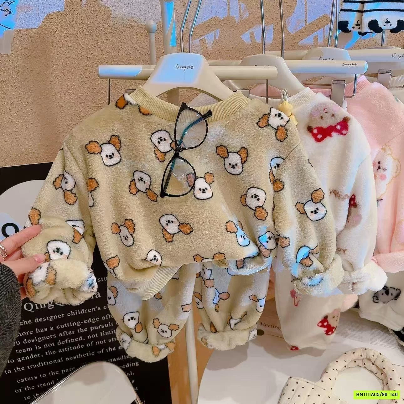 BỘ BĂNG LÔNG IN HÌNH CHO BÉ