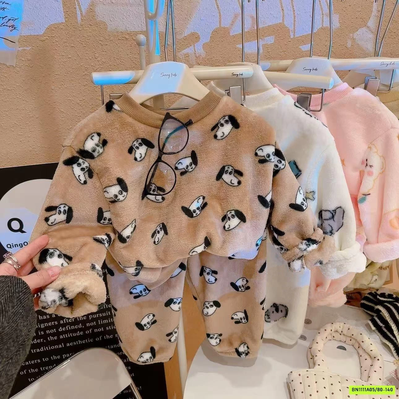 BỘ BĂNG LÔNG IN HÌNH CHO BÉ